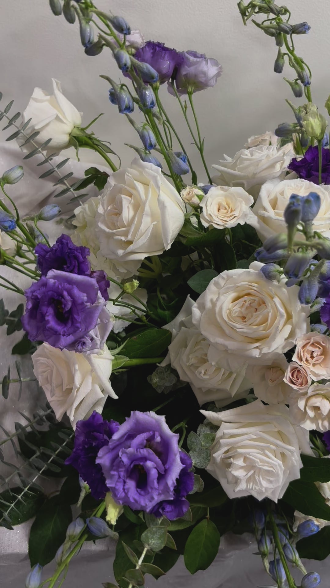 Sympathy Flowers on an easel start at $350